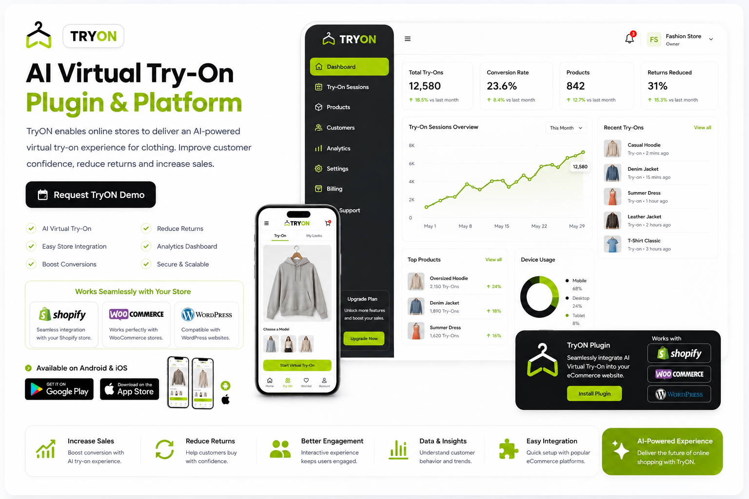 TRYONNN AI product preview