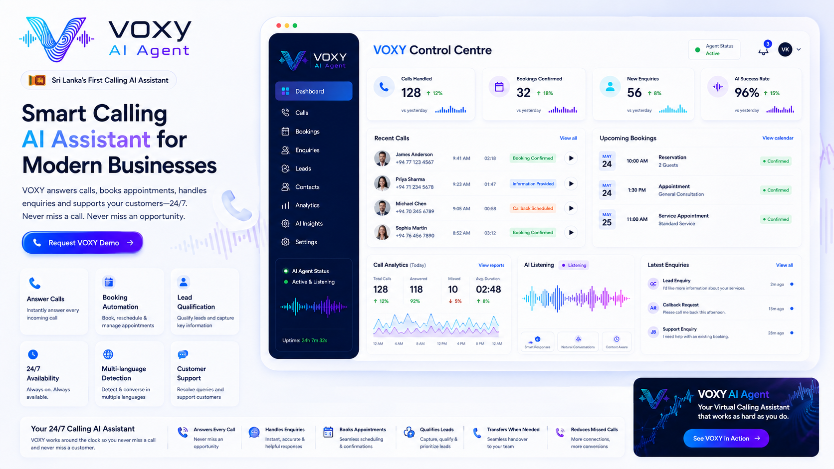 VOXY AI Agent product preview
